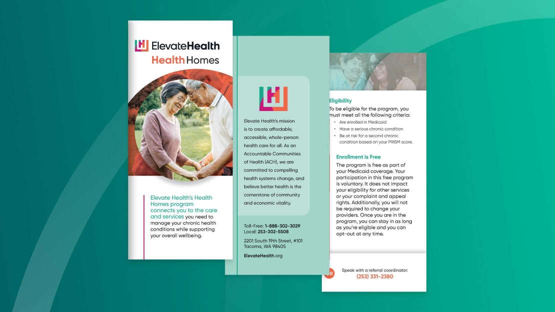 Health homes brochure cover
