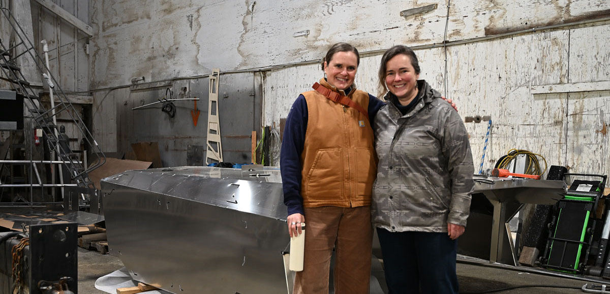 Communities for a Healthy Bay Executive Director Melissa Malott (right) and Development Director Katy Stone (left).